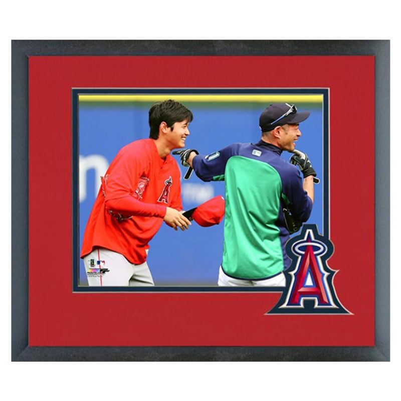 大谷翔平 & イチロー 2018 アクション 8x10 フォト 額装 ロサンゼルス・エンゼルス 1/9入荷！ フォトファイル
