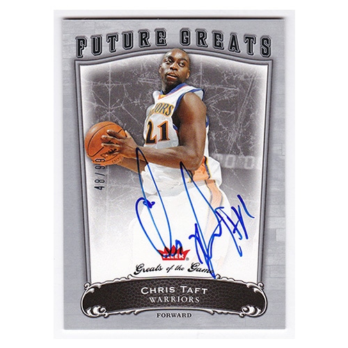 クリス・タフト NBA 2005-06 Greats of the Game Autographs #114 (48/99) Chris Taft