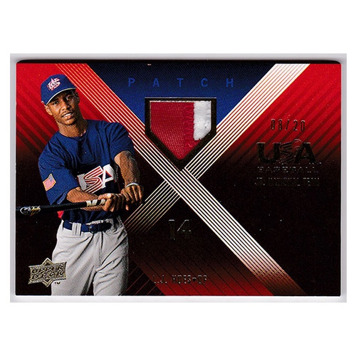 L.J.・ホーズ MLB 2008 Upper Deck USA Junior National Team Patch