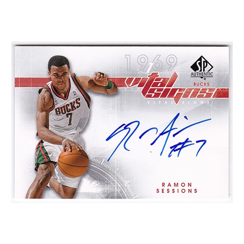 レイモン・セッションズ NBA 2008-09 SP Authentic Vital Signs VS-SE / Ramon Sessions