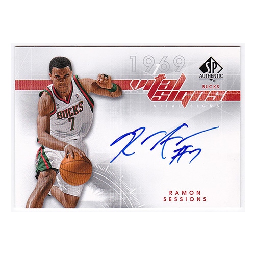 レイモン・セッションズ NBA 2008-09 SP Authentic Vital Signs VS-SE / Ramon Sessions