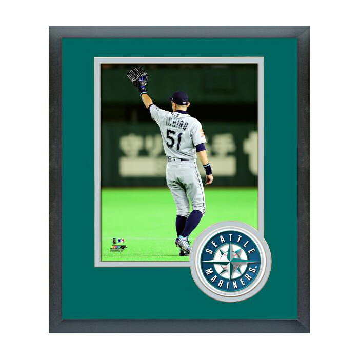 イチロー ファイナルゲーム 8x10 フォト 額装 シアトル・マリナーズ 4/17再入荷 フォトファイル