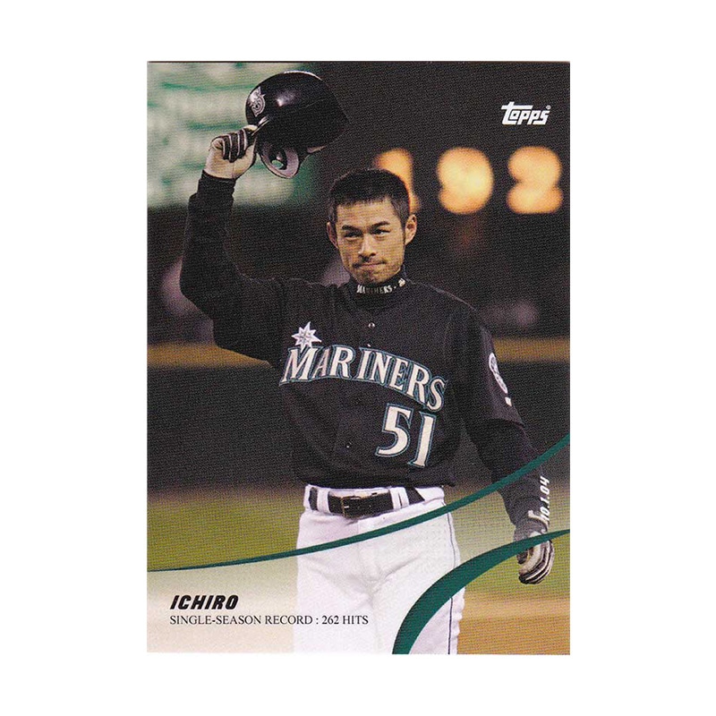 イチロー Ichiro 2019 Topps On Demand Set #4-4 Single Season Hit Record