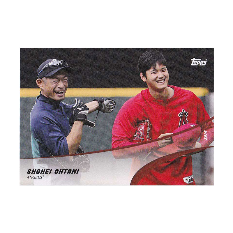激レア！イチロー 大谷翔平 パッチカード topps ichiro ohtani 大谷翔平 イチロー Topps On Demand PSA 10 Gem Mint Ohtani