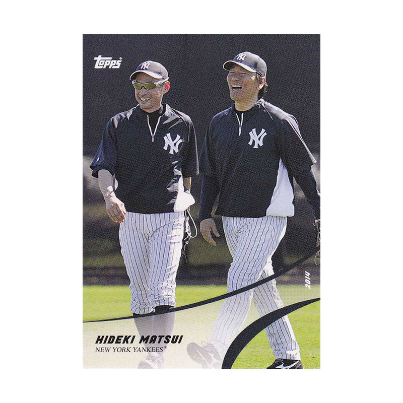 イチロー Ichiro 2019 Topps On Demand Set #4-16 Hideki Matsui 松井秀喜