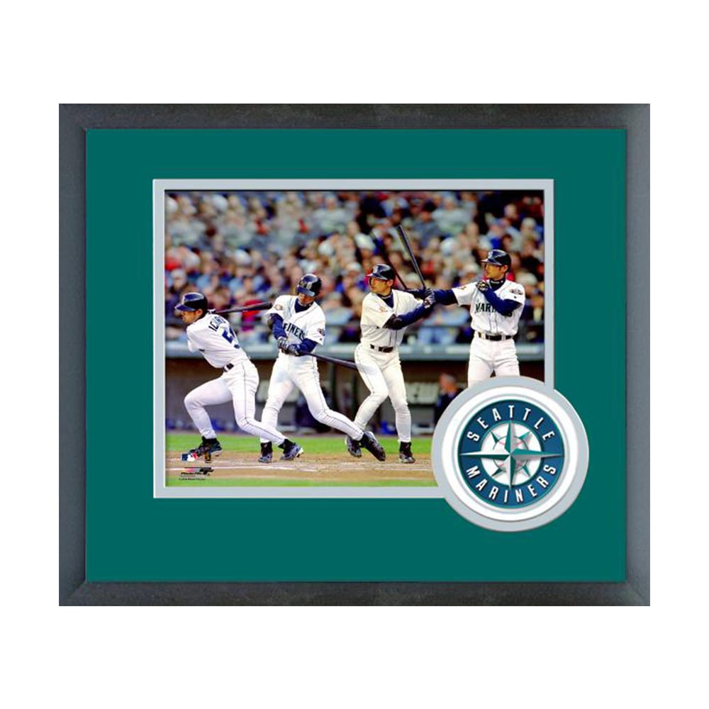イチロー 連続写真 8x10 フォト 額装 シアトル・マリナーズ 5/25入荷