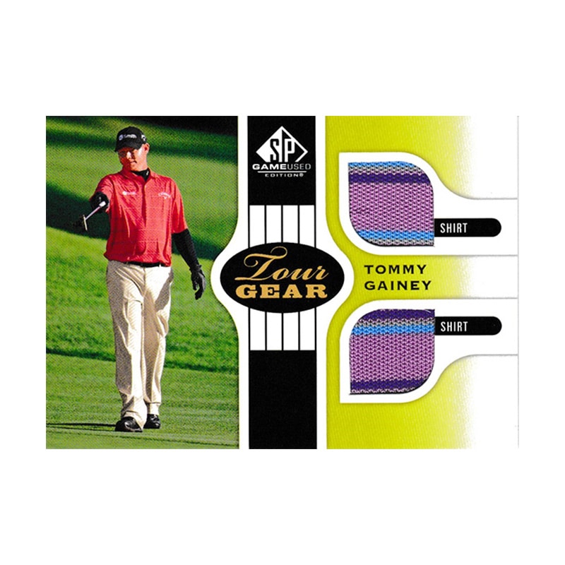 トミー・ゲイニー 2012 SP Game Used Golf Tour Gear / Tommy Gainey
