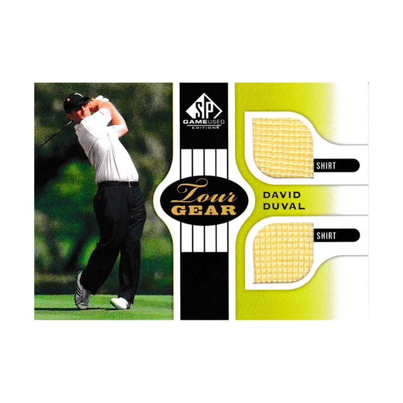 デビッド・デュバル 2012 SP Game Used Golf Tour Gear / David Duval
