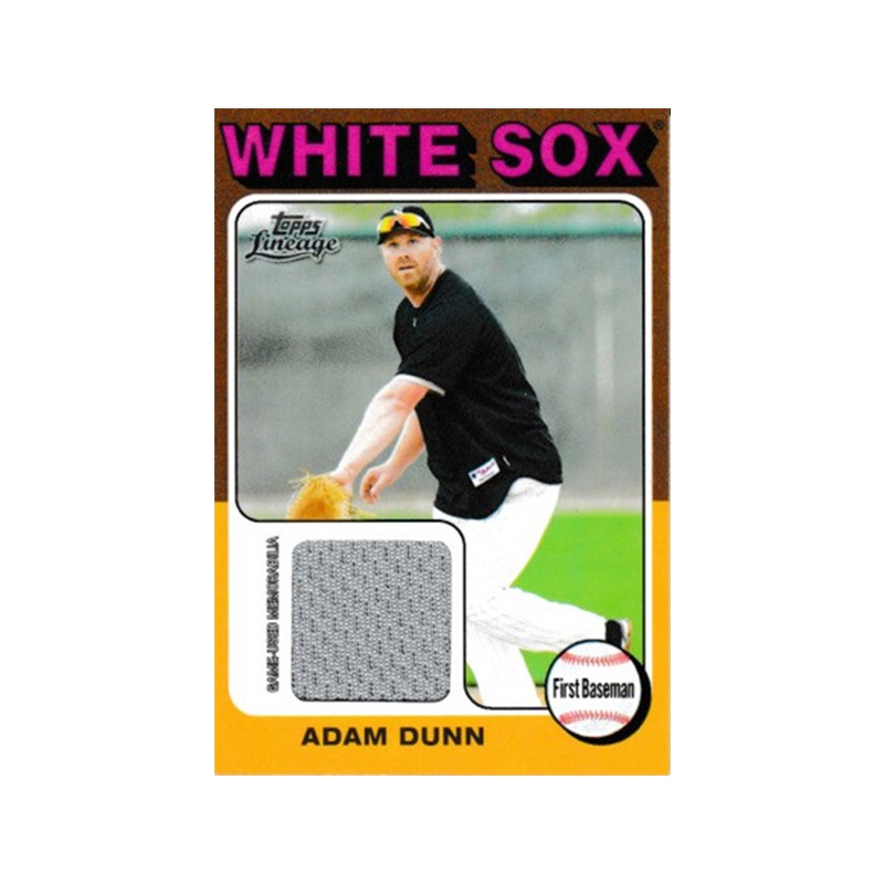 アダム・ダン 2011 Topps Lineage Relics / Adam Dunn ｜カード