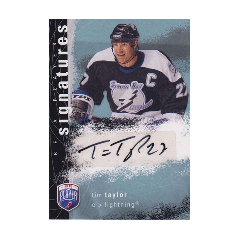 ティム・テイラー 2007-08 Be A Player Signatures / Tim Taylor