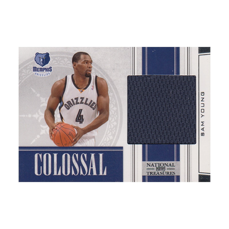 サム・ヤング NBAカード 2019-10 National Treasures Colossal Materials (20/25) / Sam Young