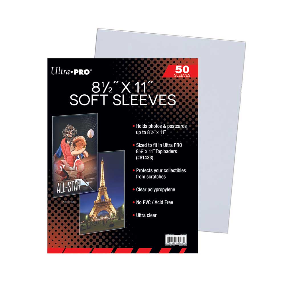 ウルトラプロ(Ultra Pro) フォト＆ポストカードサイズ用ソフトスリーブ