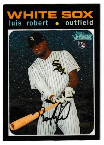 ルイス・ロベルト MLBカード 2020 Topps Heritage High Number Rookie Card Chrome (261/999) / Luis Robert
