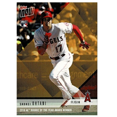 ëʿ 2018 AL Rookie of the Year Award Winner Bonus Card - Shohei Ohtani MLB Topps Now Card OSB01 12/25ͽ