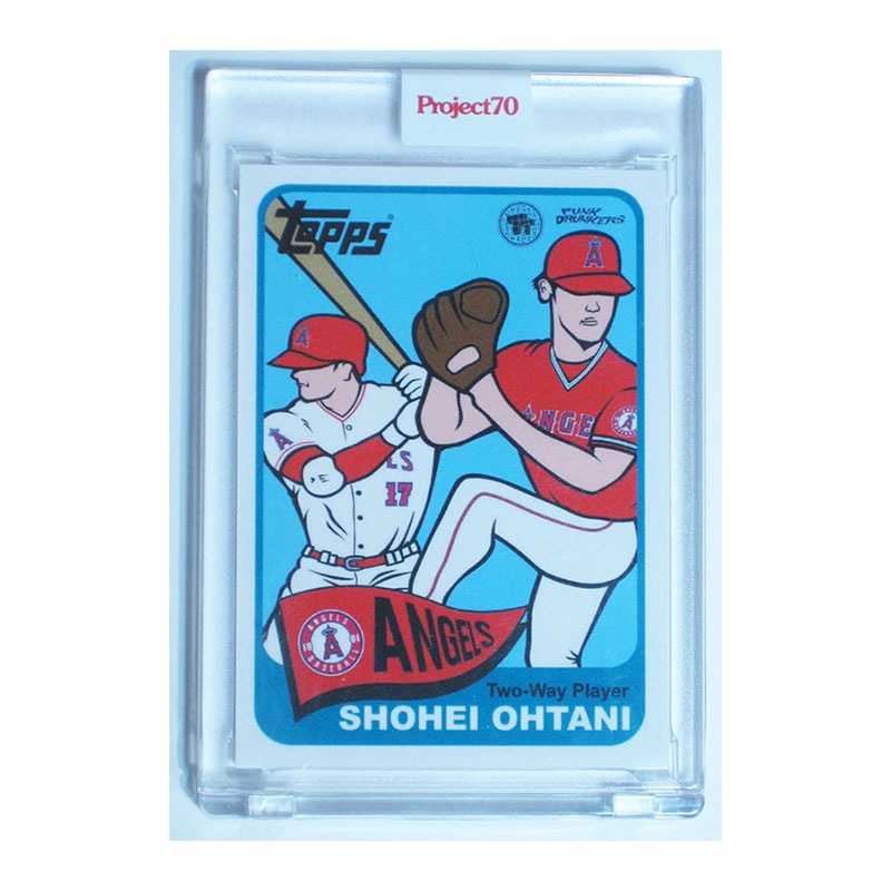 大谷翔平 #244 Project70 Card 1965 Shohei Ohtani by Toy Tokyo Featured Artist：Punk Drunkers
