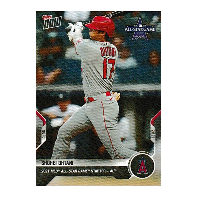 大谷翔平 2021MLB オールスターゲームスターター18枚カードセット 2021 MLB All-Star Game Starter Set 8-Card Bundle - Shohei Ohtani 2021 Topps Now Card 8/4入荷