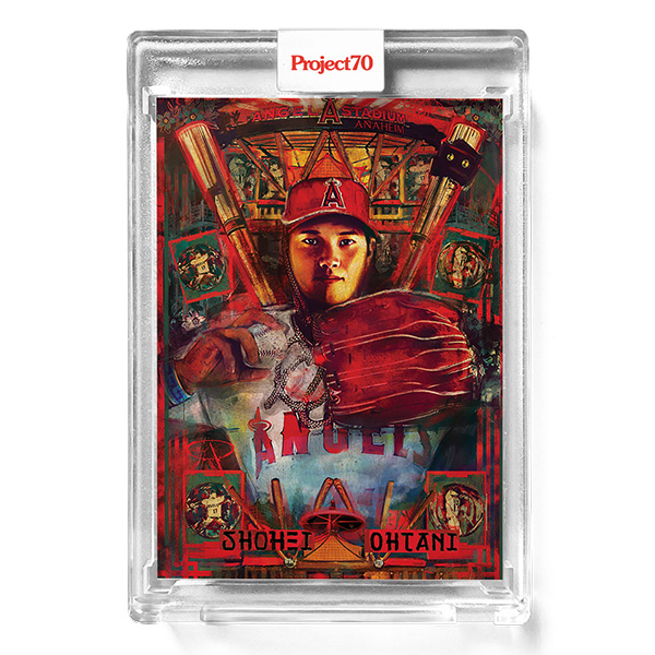 大谷翔平 #437 Topps Project70 Card Shohei Ohtani by Andrew Thiele 9/6入荷