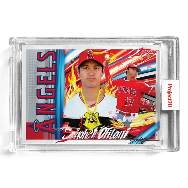 大谷翔平 #450 Topps Project70 Card Shohei Ohtani by King Saladeen 9/14入荷