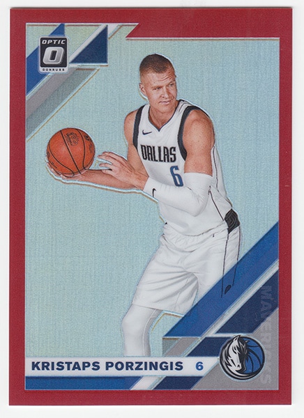 クリスタプス・ポルジンギス NBA 2019-20 Panini Donruss Optic Red