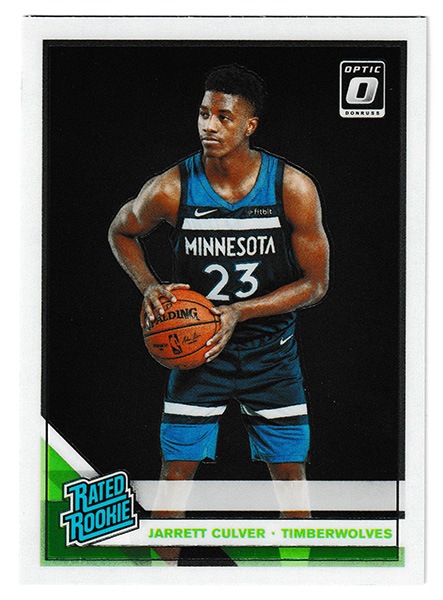 ジャレット・カルバー NBA 2019-20 Panini Donruss Optic Rated Rookie