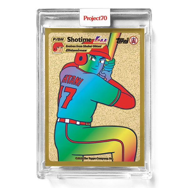 大谷翔平 #547 Topps Project70 Card Shohei Ohtani by Keith Shore 10/20入荷