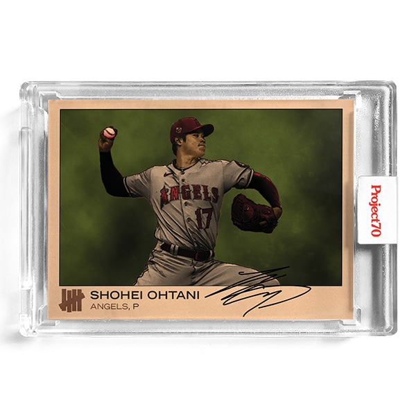 大谷翔平 #621 Topps Project70 Card Shohei Ohtani by UNDEFEATED 11/10入荷