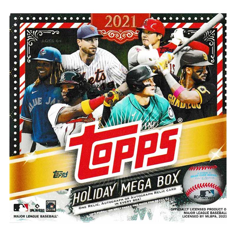 MLB 2021 Topps Holiday Baseball Mega Box