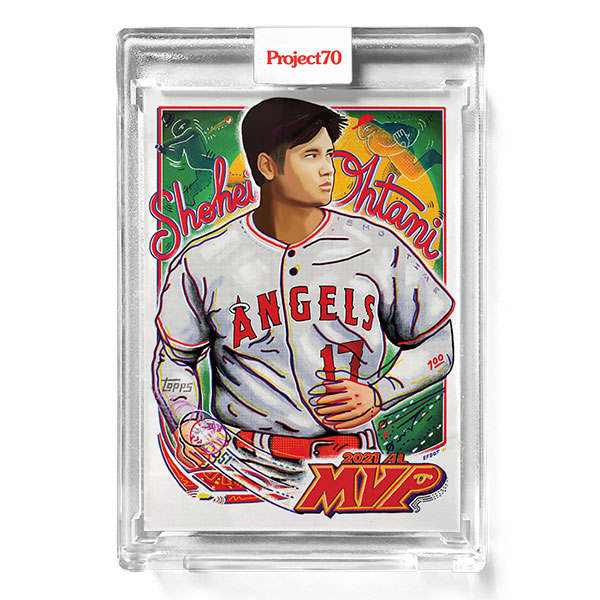 大谷翔平 #722 Topps Project70 Card Shohei Ohtani by Efdot 12/16入荷