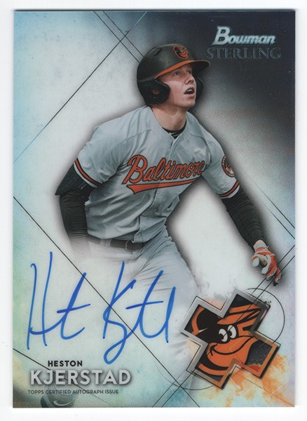 Heston Kjerstad MLB 2021 Bowman Sterling Autographs