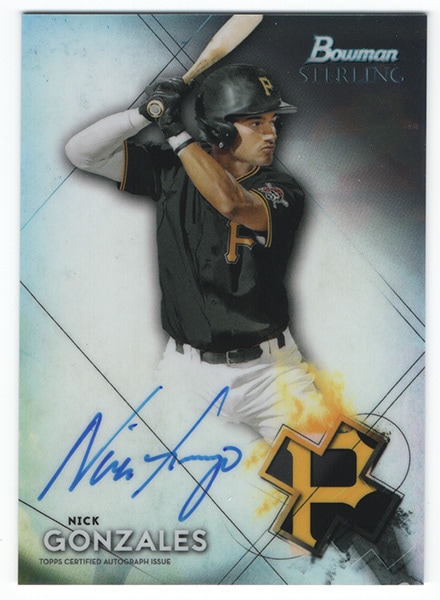 Nick Gonzales MLB 2021 Bowman Sterling Autographs