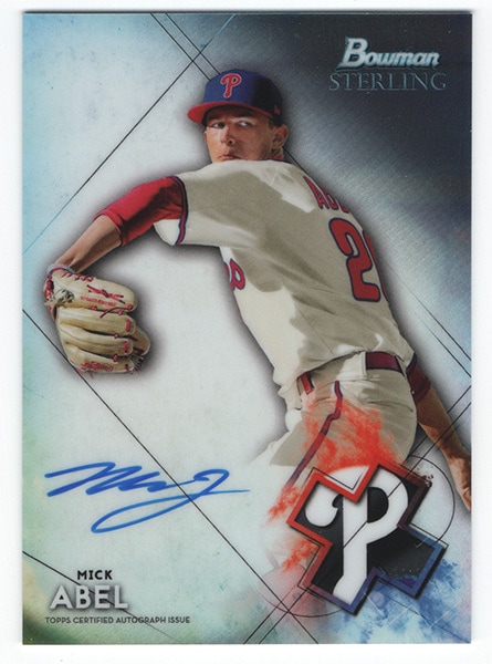 Mick Abel MLB 2021 Bowman Sterling Autographs