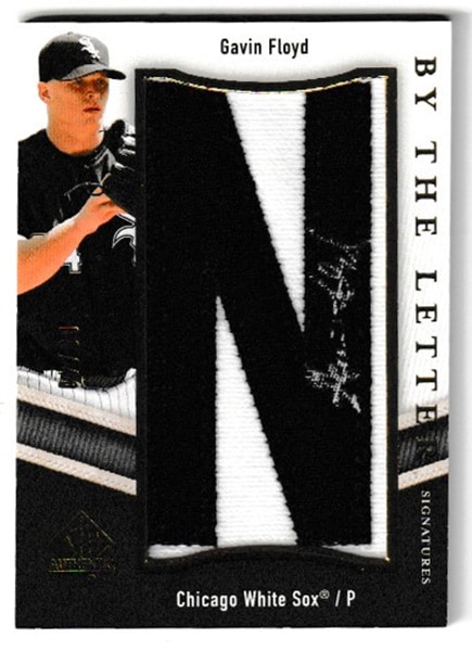 Gavin Floyd 2009 SP Authentic By The Letter Signatures 40枚限定！（09/40） / ガビン・フロイド