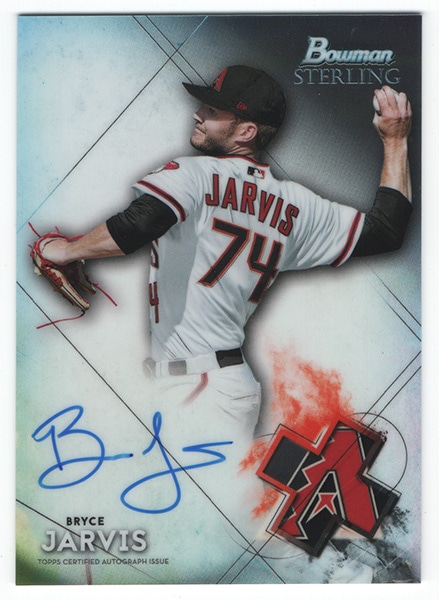 Bryce Jarvis MLB 2021 Bowman Sterling Autographs