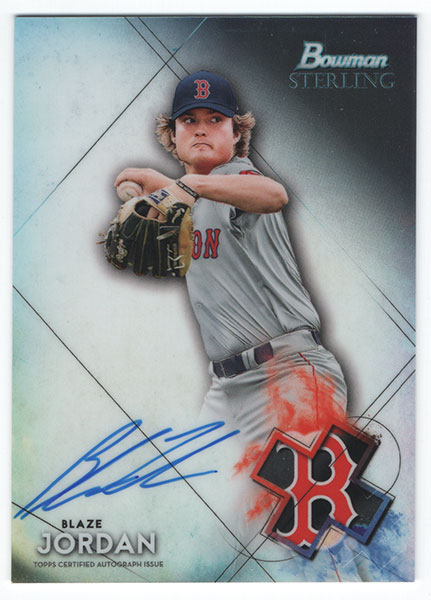 Blaze Jordan MLB 2021 Bowman Sterling Autographs