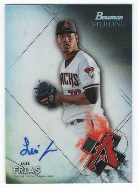 Luis Frias MLB 2021 Bowman Sterling Autographs