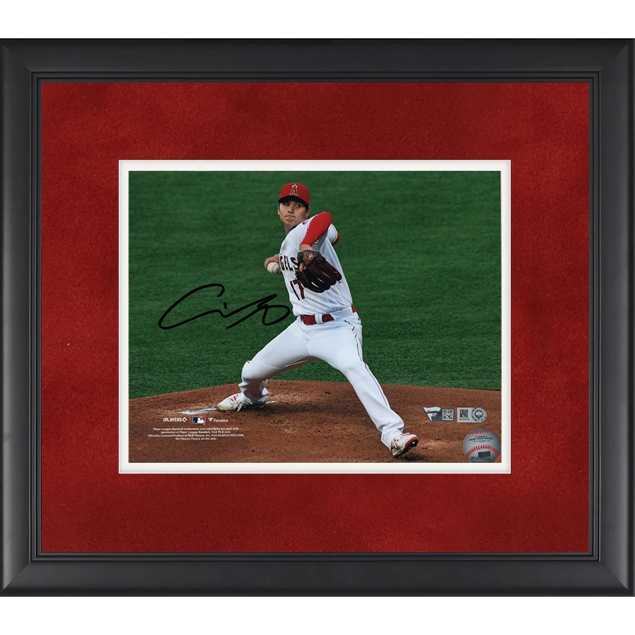 大得価人気SALE ヤフオク! - 大谷翔平 2021 直筆サイン入り8×10フォ