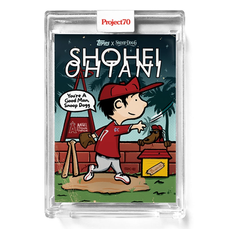 大谷翔平 #890 Topps Project70 Card Shohei Ohtani by Snoop Dogg 4/28入荷