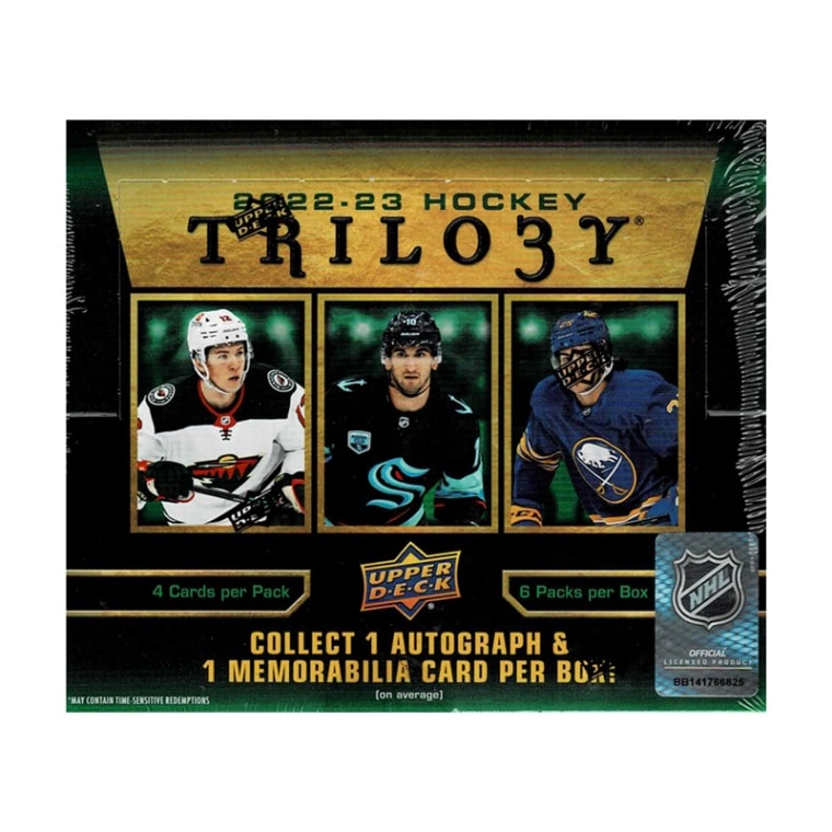 NHL 2022-23 Upper Deck Trilogy Hockey Box