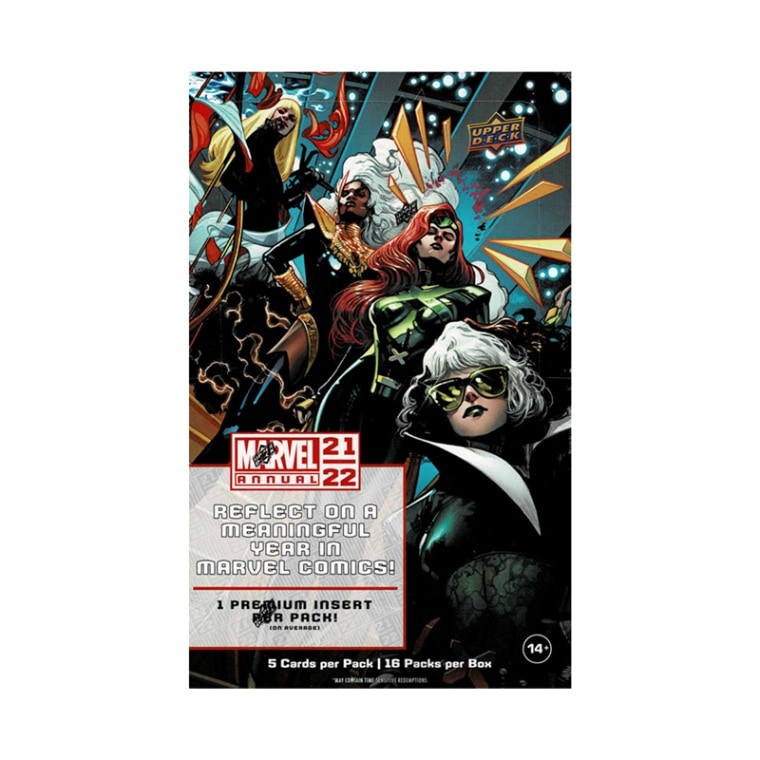 マーベル 2021-22 Upper Deck Marvel Annual Trading Cards Box 4/6入荷