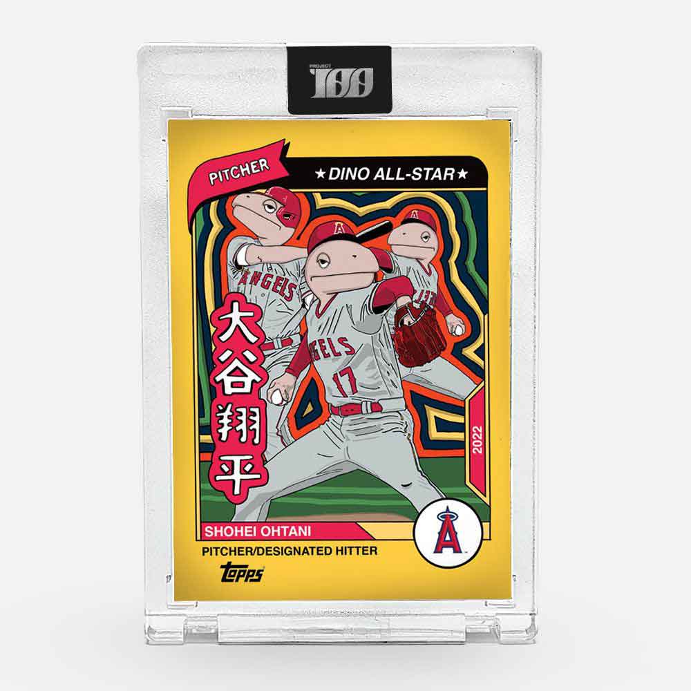 【299枚限定パラレル】大谷翔平 topps project100 大谷翔平 #69 Topps Project100 Card Shohei Ohtani by Elbo 2