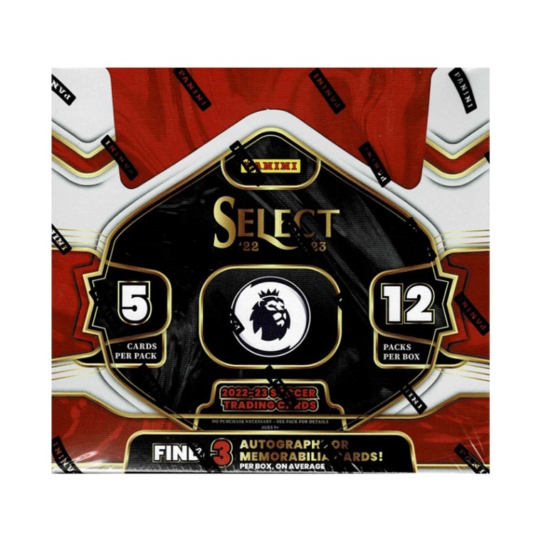 2022-23 Panini Select Premier League Soccer Hobby Box 5/10入荷