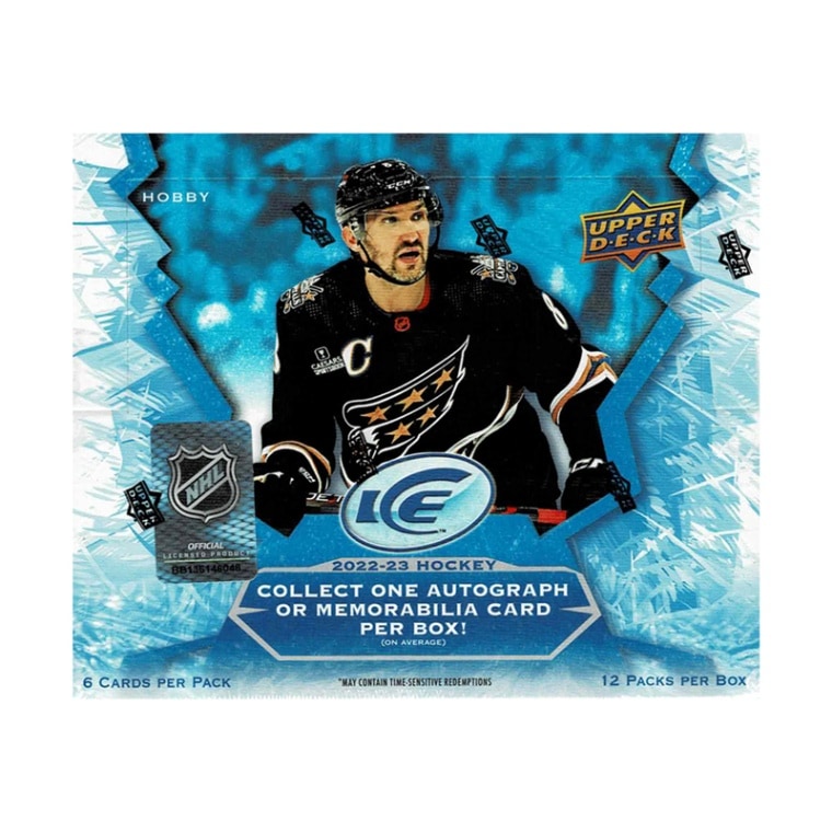 NHL 2022-23 Upper Deck ICE Hockey Box 1/13入荷