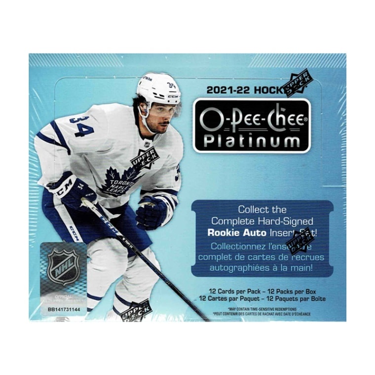 NHL 2021-22 Upper Deck O-Pee-Chee Platinum Hockey Box 6/22入荷！