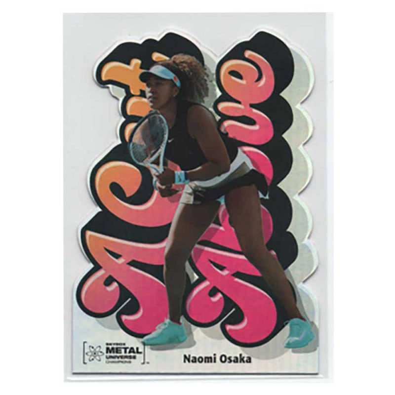 Naomi Osaka 2021 Skybox Metal Universe Champions A Cut Above