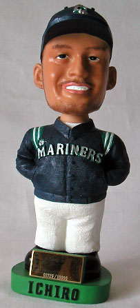 イチロー 2001 MVP＆ルーキー・オブ・ジ・イヤー・プレート付 GENUINE