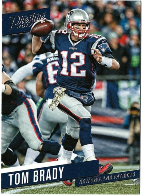 トム・ブレイディ NFLカード Tom Brady 2017 Prestige Football