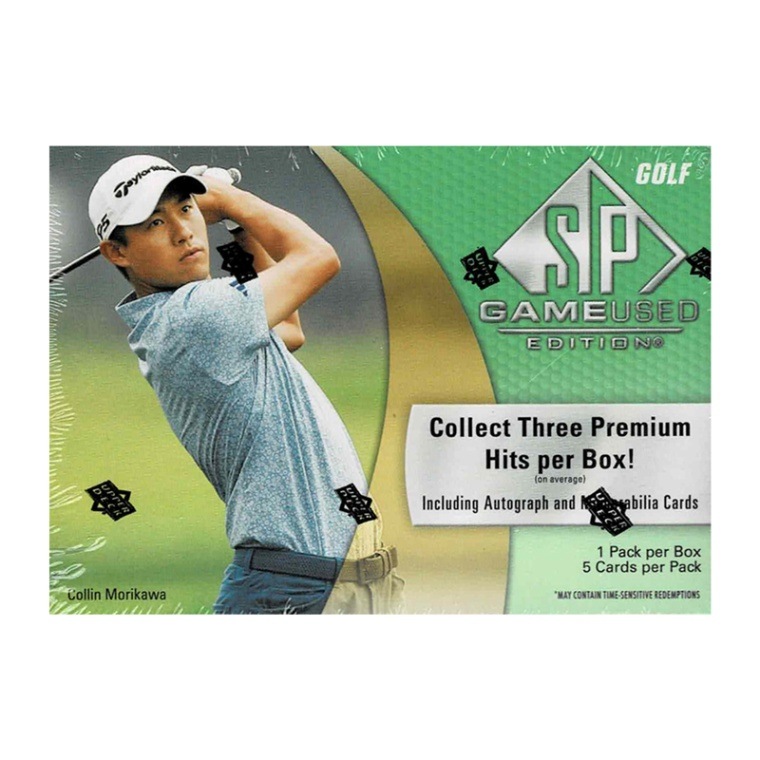 新品 2021 Upper Deck Artifacts Golf Box UPPER DECK 2021 ARTIFACTS GOLF 未開封ボックス