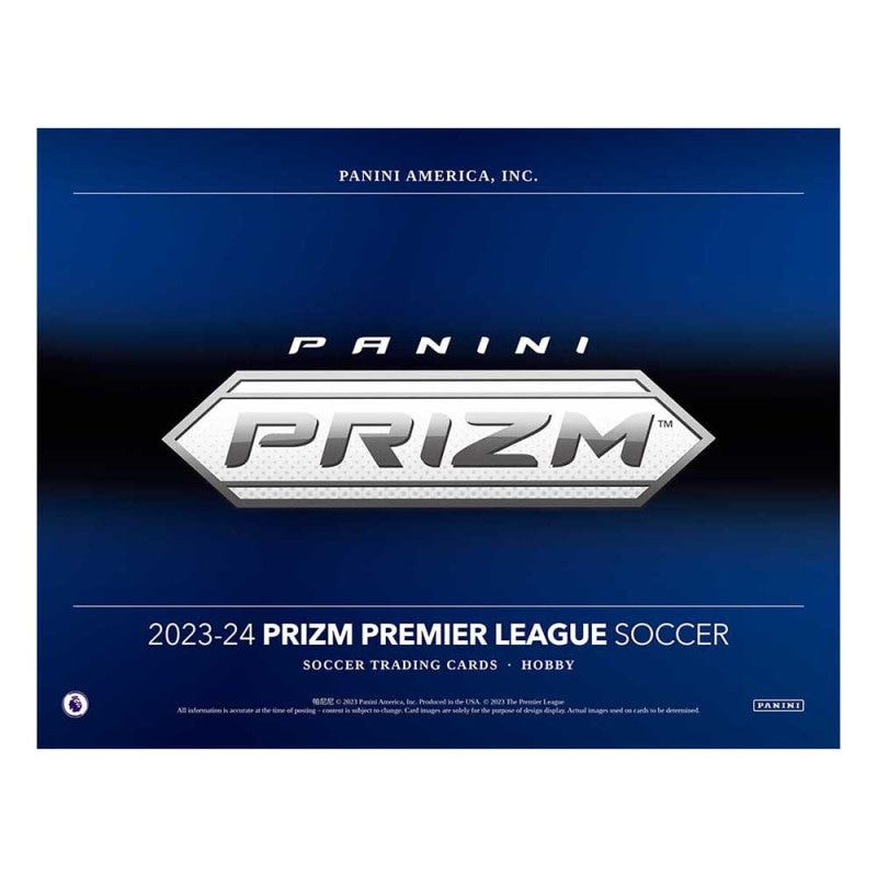 2023-24 Panini Prizm Premier League Soccer Hobby 12-Box case