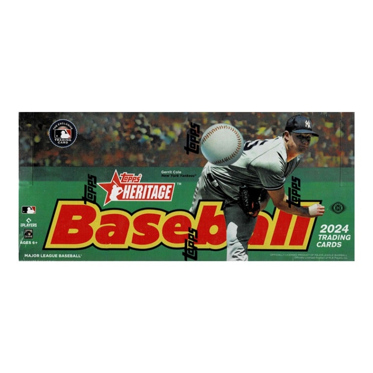 MLB 2024 Topps Heritage Baseball Box 4/10入荷 ｜カード 
