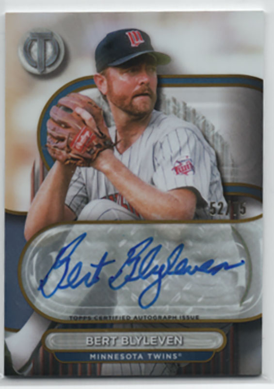 バート・ブライレブン 25枚限定 直筆サインカード